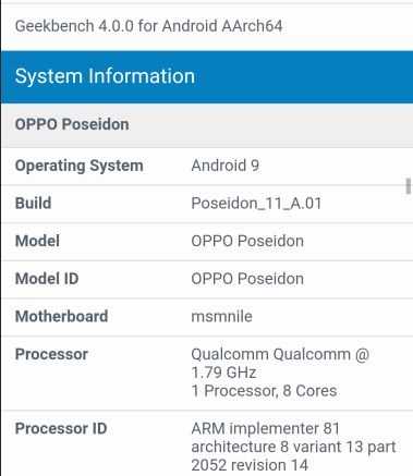Oppo Poseidon Snapdragon 855 379x437