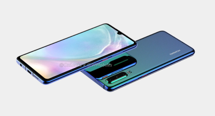 Huawei P30 Render