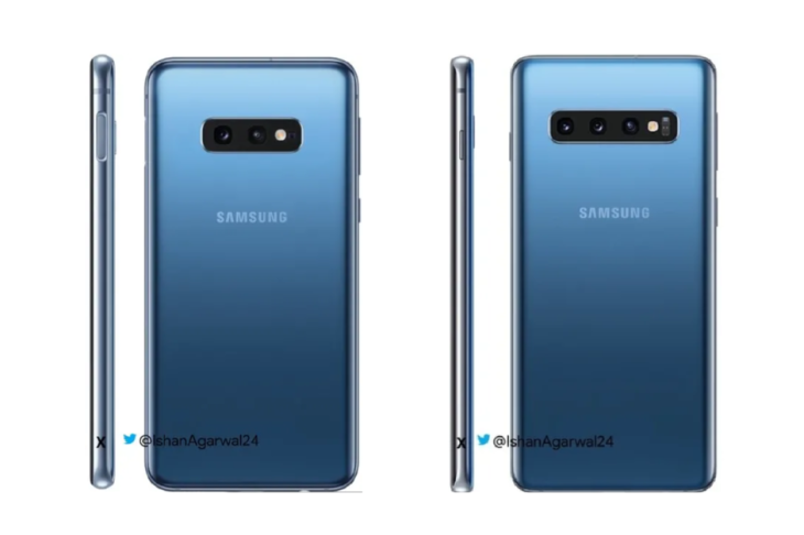 Latest Galaxy S10 Galaxy S10e Press Renders Showca