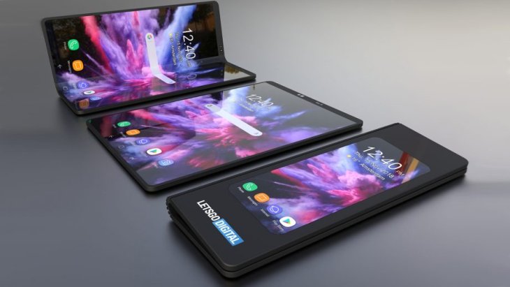 Káº¿t quáº£ hÃ¬nh áº£nh cho samsung foldable phone