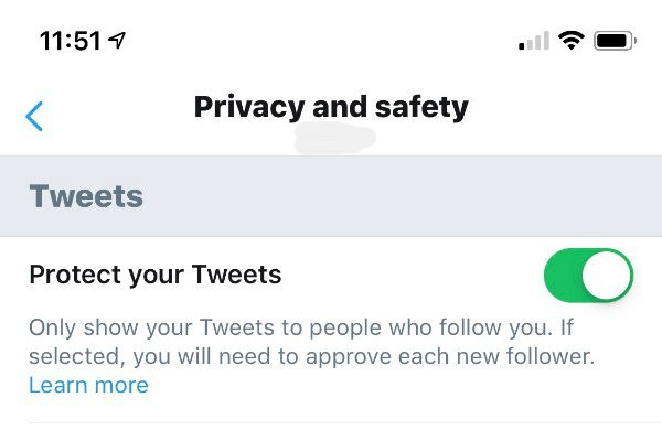 Káº¿t quáº£ hÃ¬nh áº£nh cho âProtect your Tweetsâ