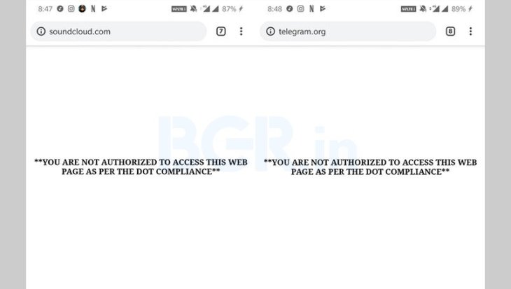 Kết quả hình ảnh cho reliance jio block telegram