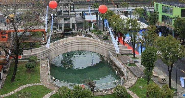 China Builds Worlds 1st 3d Printed Concrete Bridge
