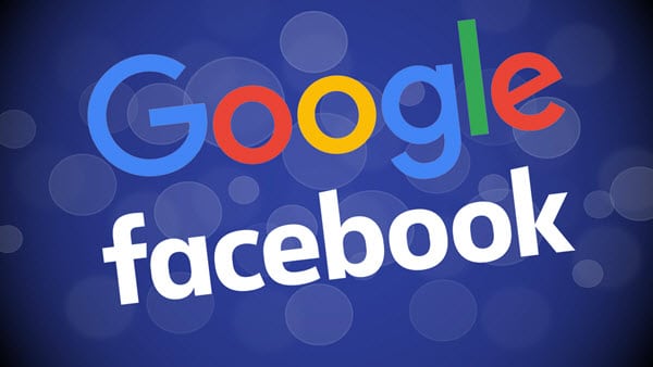 Kết quả hình ảnh cho facebook and google