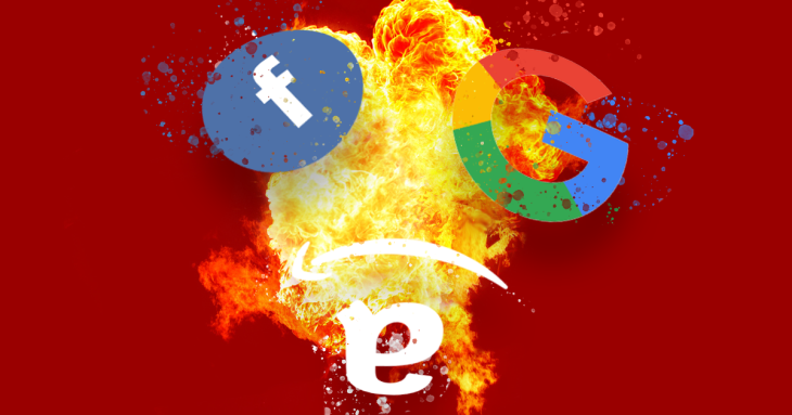 Elizabeth Warren Break Up Facebook Google Amazon