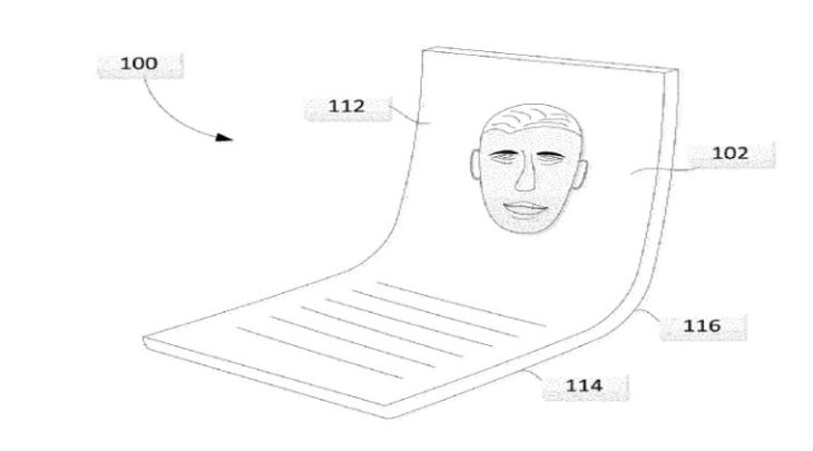 Kết quả hình ảnh cho Google jumps on the foldable phone bandwagon, files patent
