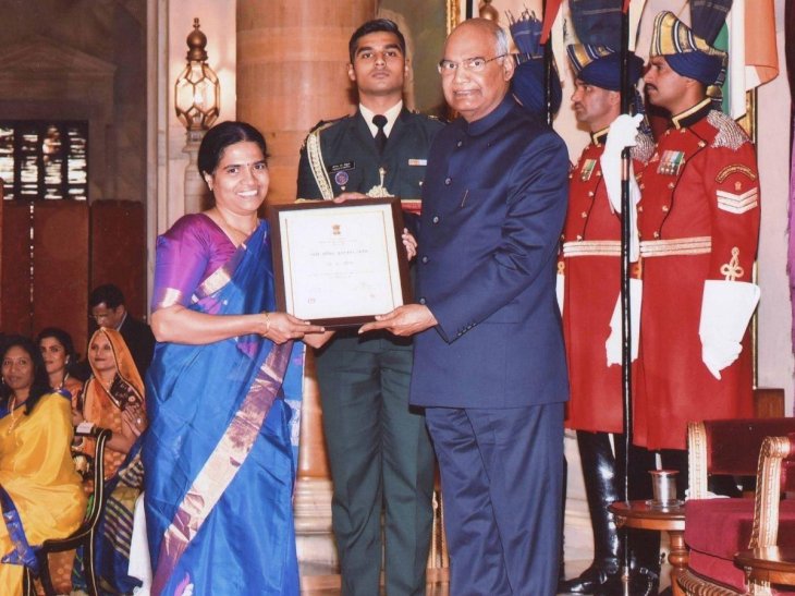 Kết quả hình ảnh cho This Kerala Scientist Won The Nari Shakti Puraskar For Devising A Bra To Detect Breast Cancer