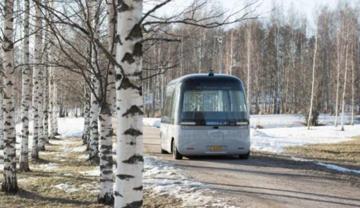 Autonomous Technology Autonomous Shuttle Bus Self