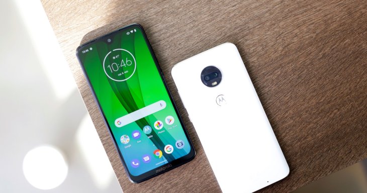 Moto G7 In Black And White 1