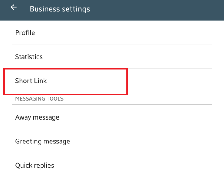 How To Create Whatsapp Business Shortlinks 4