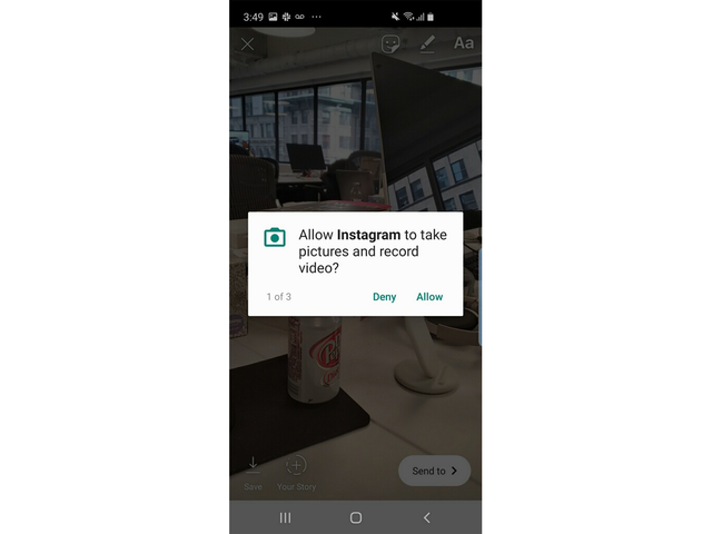 The First Time You Snap A Picture With Instagram M