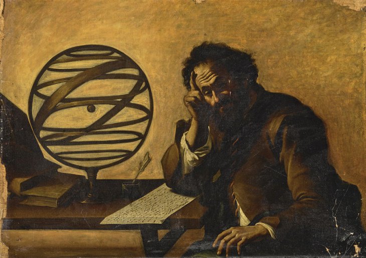 Archimedes Attributed To Mattia Preti