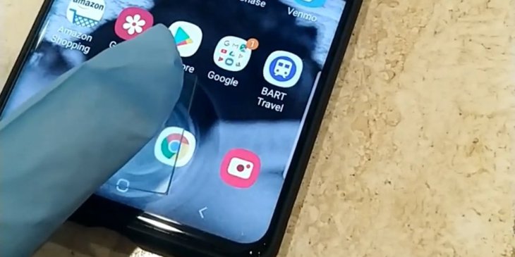 Galaxy S10 Fingerprint Spoof