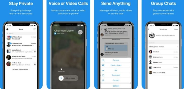 Messengersignalmessagingapp