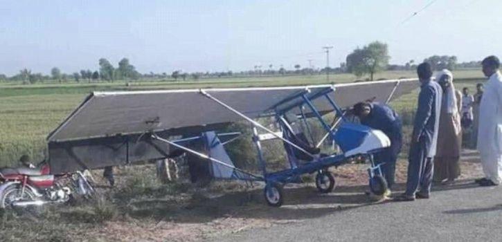 Káº¿t quáº£ hÃ¬nh áº£nh cho To Fulfill His Dream Of Being A Pilot, Pakistani Man Spends Rs 90,000 To Build His Own Airplane