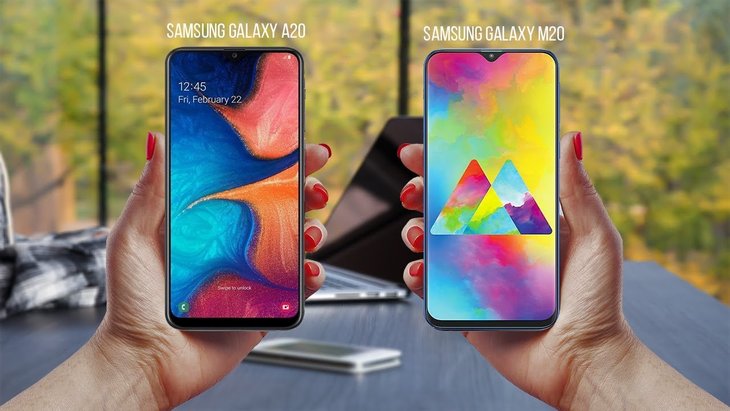 Samsung M20 vs A20 - feature