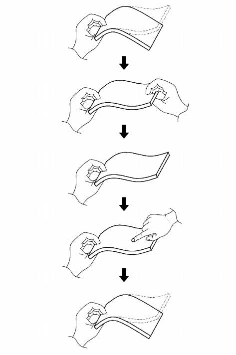 Illustrates A Screen Manipulation Method Using A V