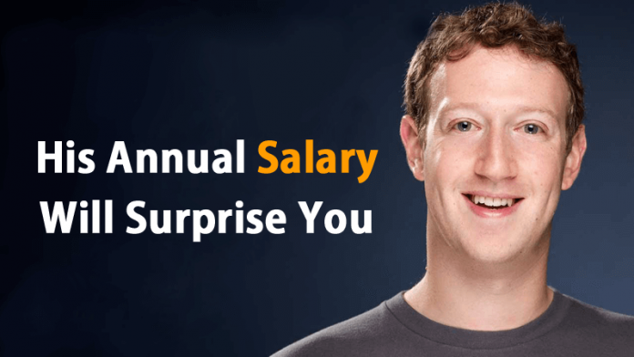 You Won T Believe How Much Salary Mark Zuckerberg