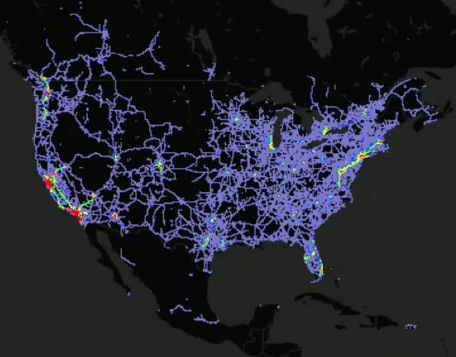 Teslas In North America