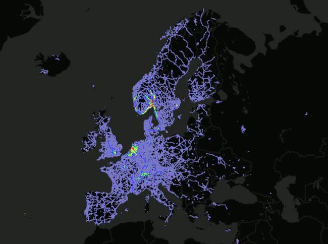 Teslas In Western Europe