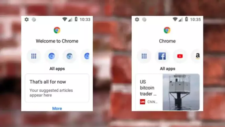 Google Chrome and Android Touchless Mode