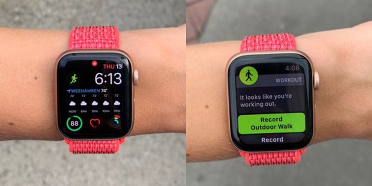samsung galaxy watch active vs apple series 4