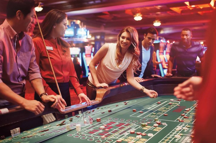 Ameristar East Chicago Group Playing Craps