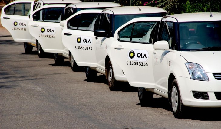 Ola-Cabs-fleet-of-vehicles