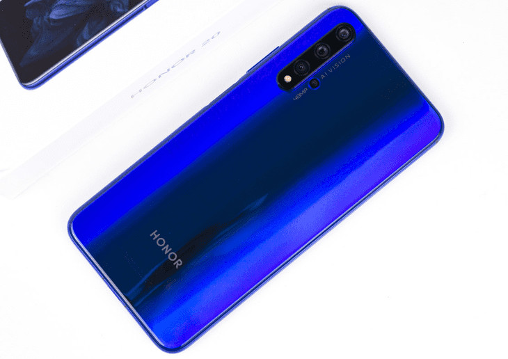 Honor 20 Unveiled With Quad Rear Cameras & Kirin 980 SoC - MobyGeek.com