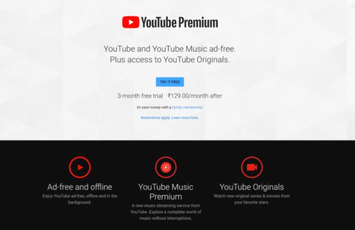 Youtube-Premium-India