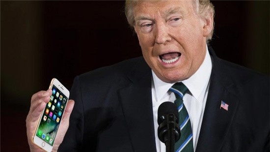 Trump Keeps Using An Unsecured Iphone