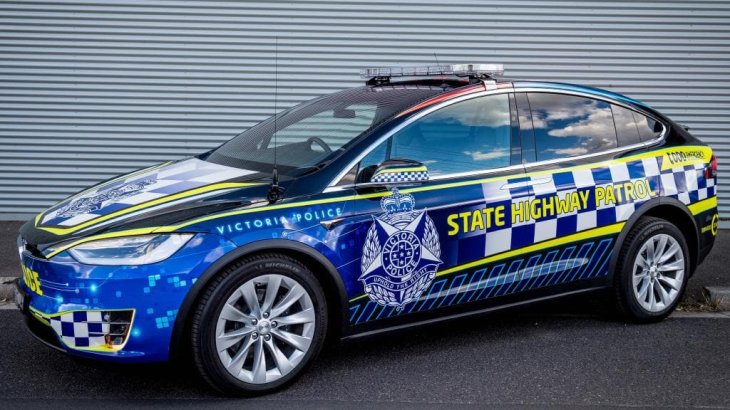 australia-police-tesla-model-x