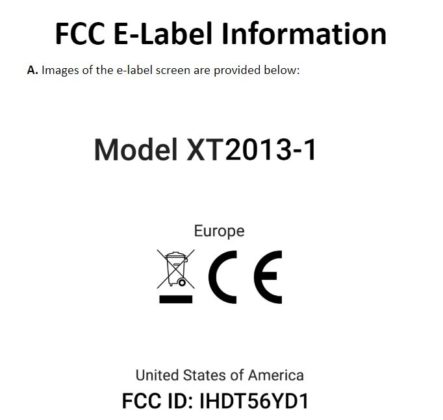 Motorola One Action Fcc Logo 443x420