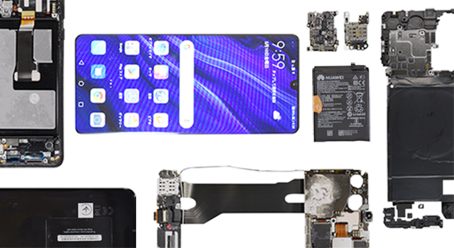 Huawei P30 Pro Teardown Shows 1 Percent Of Its Parts Come From The U.S