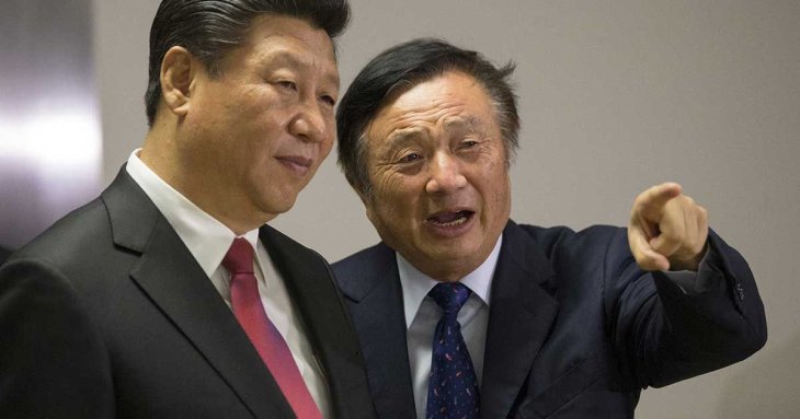 Huawei Ren And President Xi