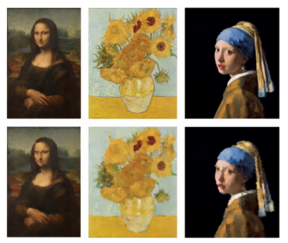 The-real-masterpieces-on-top-versus-the-AI-agent's-result-on-the-bottom-1