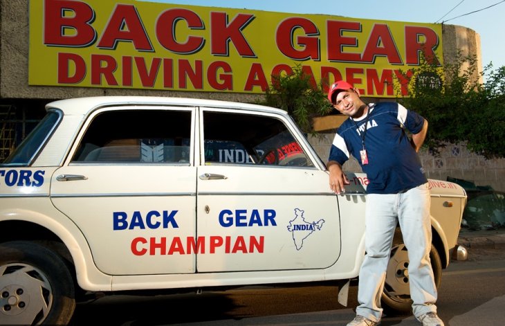 Indian-Guy-Driving-Backwards