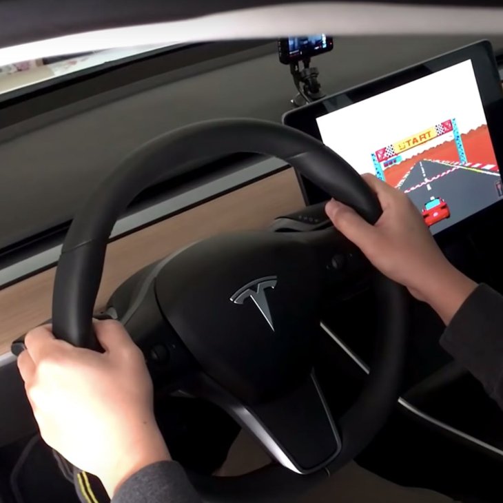 Tesla Arcade Lets Users Use The Steering Wheel As A Game Controller ...