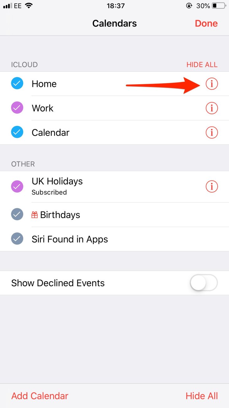 Guide To Add Edit And Delete A Calendar On iPhone #39 s Calendar App