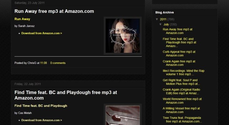 Amazon-MP3-free-music