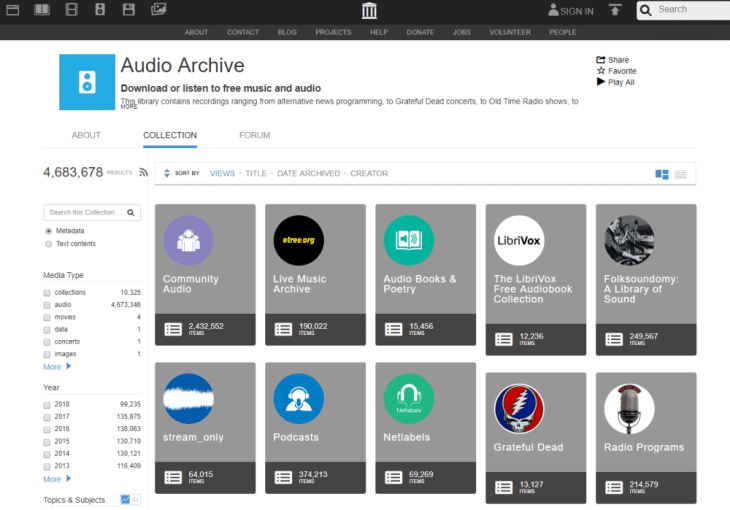 Audio-Archive-free-music
