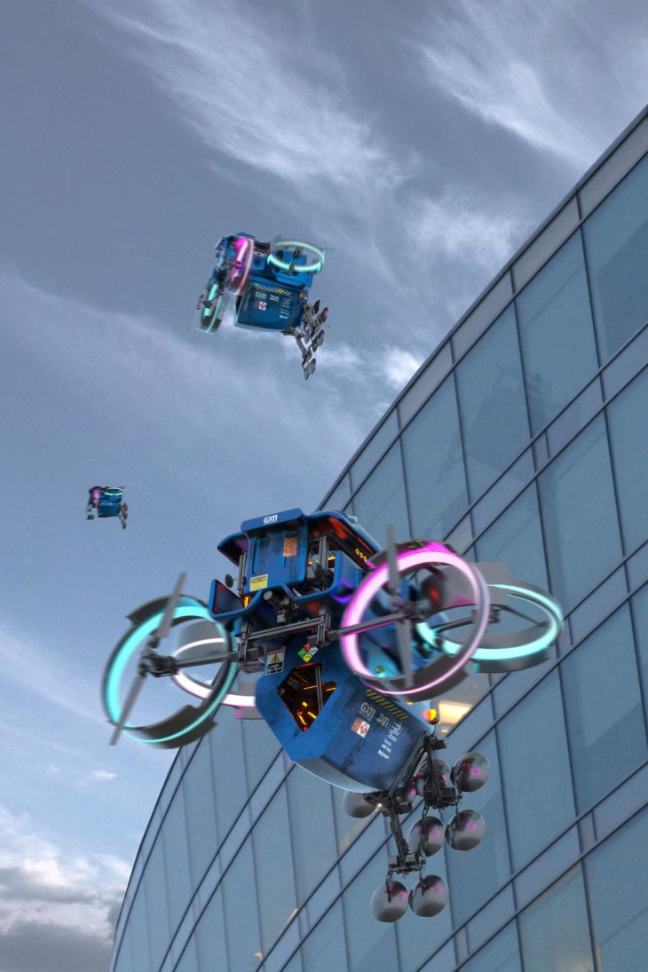 Flying-3d-Printer