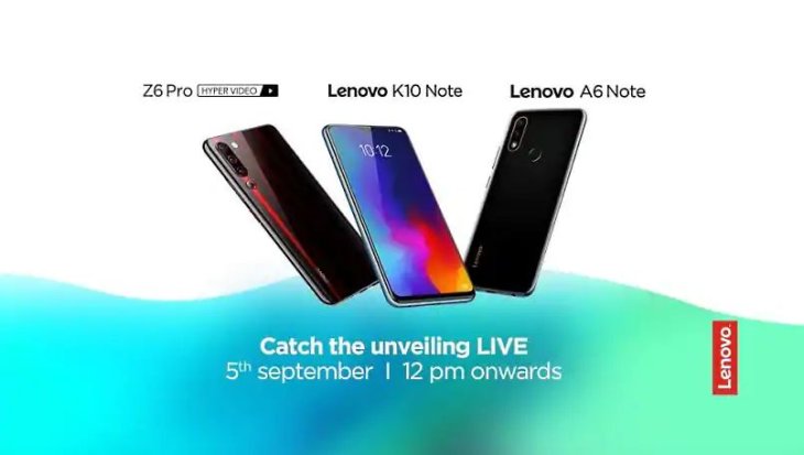 Lenovo K10 Note Z6 Pro A6 Note India Launch Price