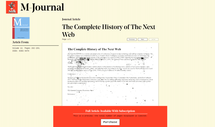 Wikipedia-M-Journal