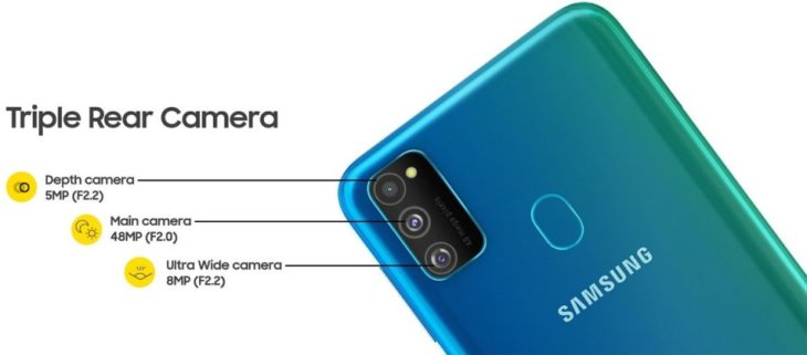 Samsung Galaxy M30s Cameras 953x420