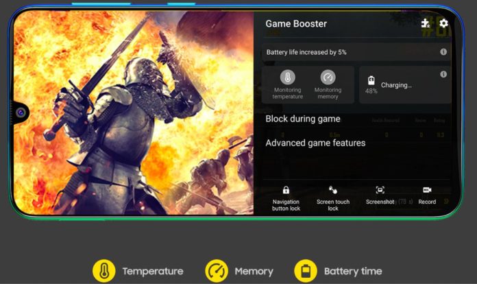 Samsung Galaxy M30s Gamebooster 696x414