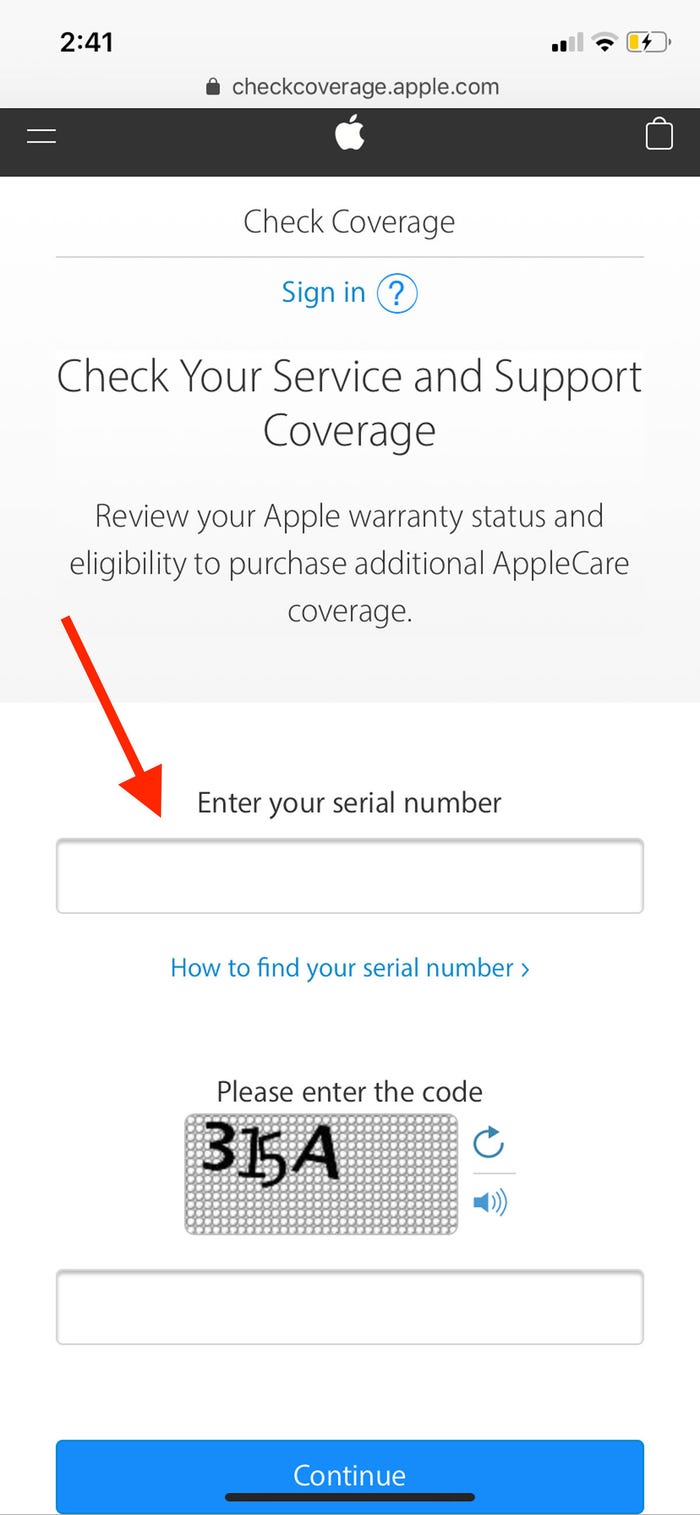 iPhone-warranty-text-box-serial-number