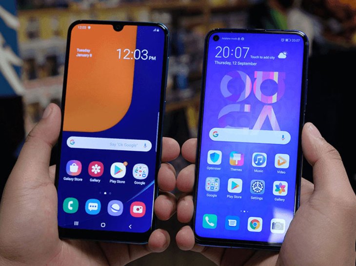 huawei nova 5t vs s10 lite