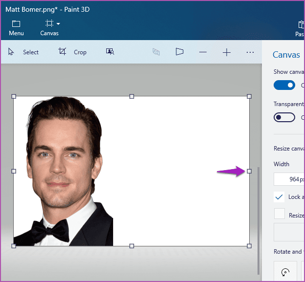 how to combine pictures in paint