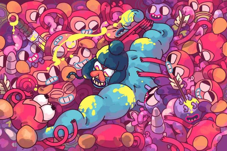 Grindstone Keyart Swarm 2500 Compressed